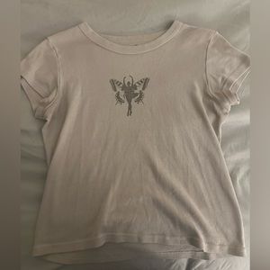 brandy melville butterfly ballerina tee